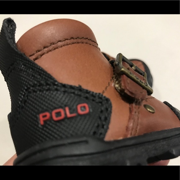 Polo Ralph Lauren Infant Booties Size 0 - Picture 8 of 8